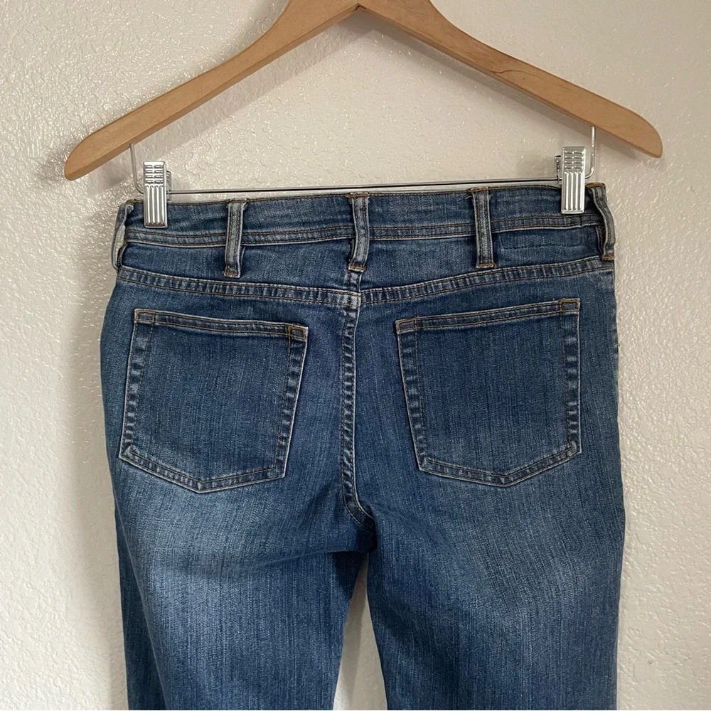 Acne Studios Bla Konst Slim Fit Denim Climb Stay Jeans Mid Rise Ankle